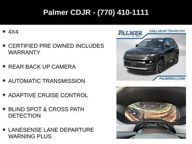 used 2022 Jeep Compass car, priced at $23,491
