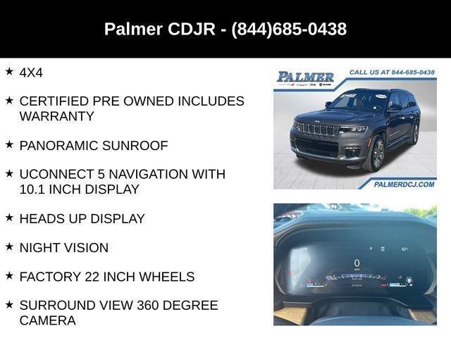 used 2024 Jeep Grand Cherokee L car, priced at $47,991