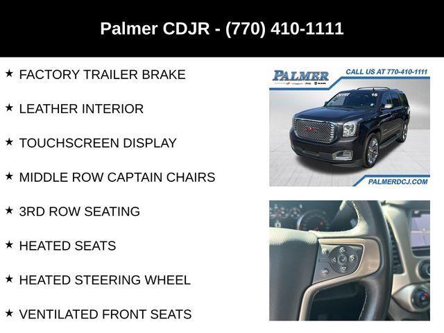 used 2016 GMC Yukon car, priced at $24,991