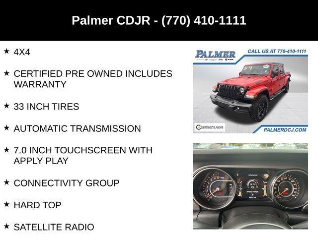 used 2021 Jeep Gladiator car, priced at $31,991