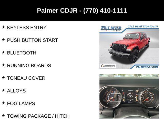 used 2021 Jeep Gladiator car, priced at $31,991