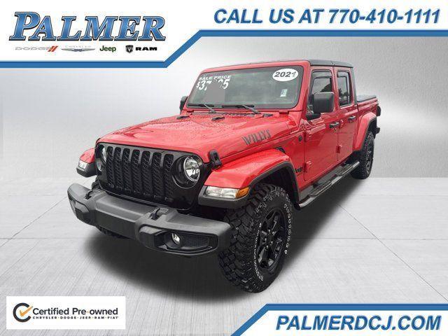 used 2021 Jeep Gladiator car, priced at $31,991