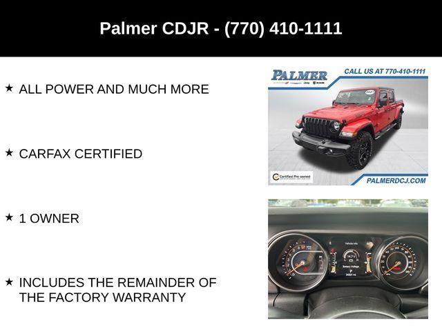 used 2021 Jeep Gladiator car, priced at $31,991