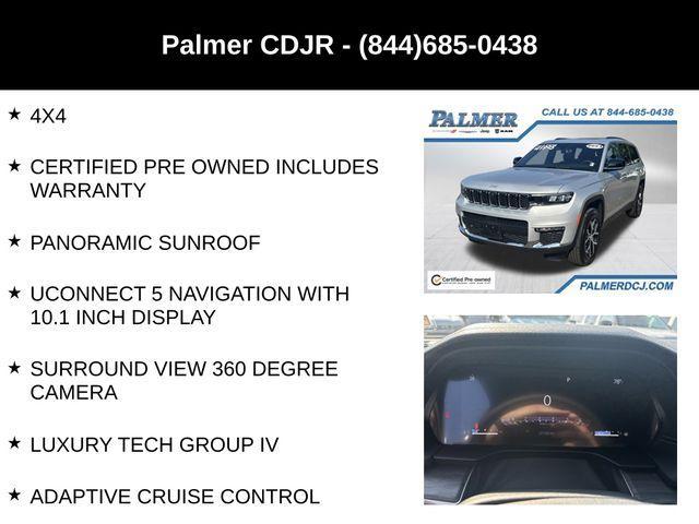 used 2024 Jeep Grand Cherokee L car, priced at $36,491