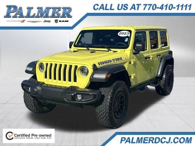 used 2023 Jeep Wrangler car, priced at $43,491