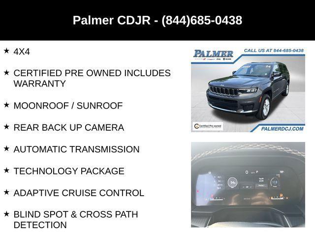 used 2024 Jeep Grand Cherokee L car, priced at $32,991