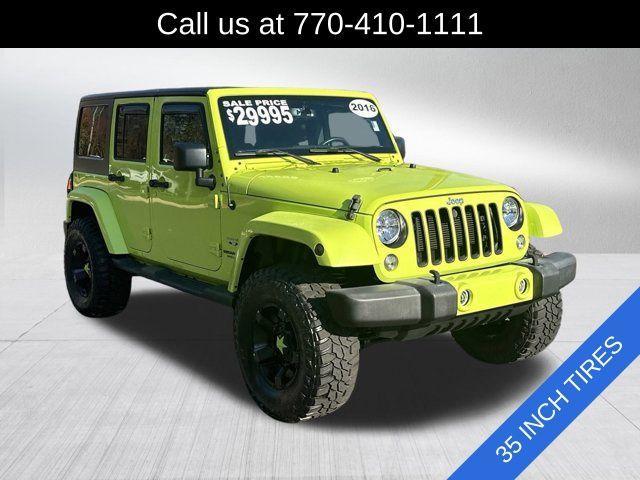 used 2016 Jeep Wrangler Unlimited car, priced at $27,991