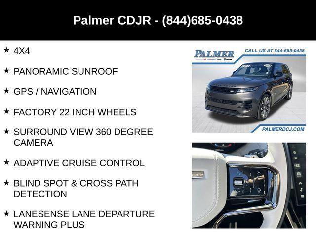 used 2024 Land Rover Range Rover Sport car, priced at $81,991