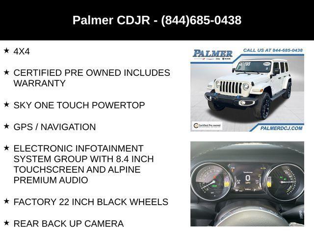 used 2023 Jeep Wrangler 4xe car, priced at $38,991