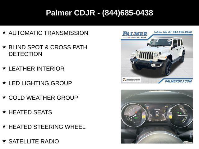 used 2023 Jeep Wrangler 4xe car, priced at $38,991