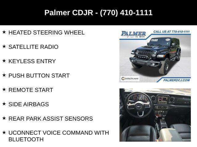 used 2023 Jeep Wrangler car, priced at $75,491