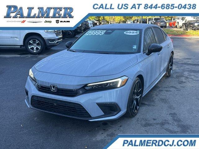 used 2024 Honda Civic car, priced at $23,991