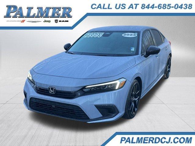 used 2024 Honda Civic car, priced at $23,491