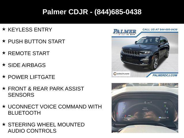 used 2023 Jeep Grand Cherokee 4xe car, priced at $32,991