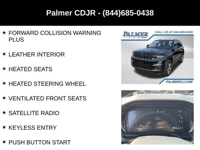 used 2023 Jeep Grand Cherokee 4xe car, priced at $33,991
