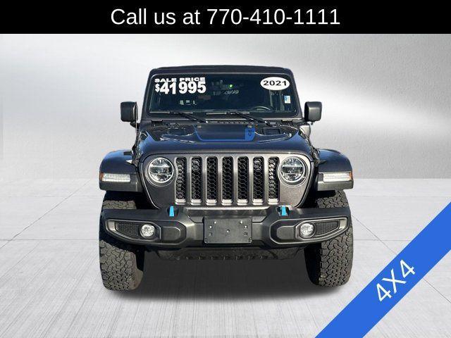 used 2021 Jeep Wrangler Unlimited 4xe car, priced at $37,991