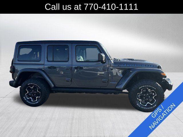 used 2021 Jeep Wrangler Unlimited 4xe car, priced at $37,991