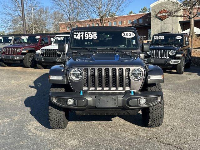 used 2021 Jeep Wrangler Unlimited 4xe car, priced at $38,991