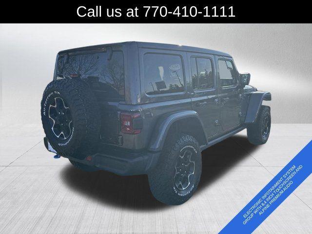 used 2021 Jeep Wrangler Unlimited 4xe car, priced at $37,991