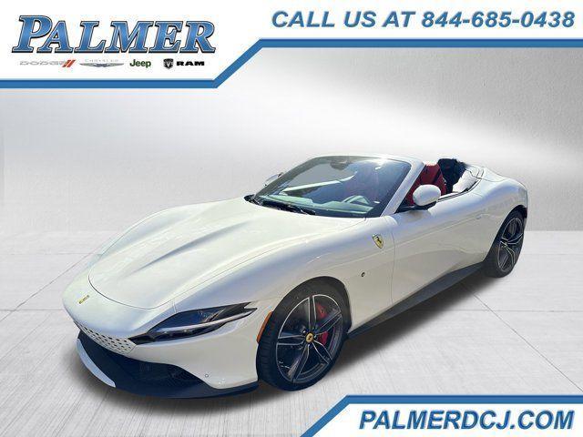 used 2024 Ferrari Roma Spider car, priced at $332,991