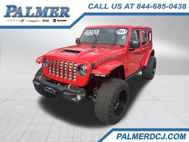 used 2021 Jeep Wrangler Unlimited car, priced at $60,991