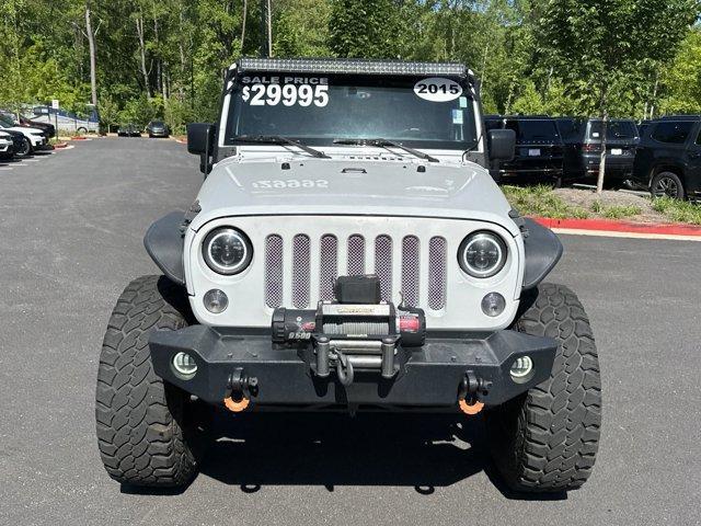 used 2015 Jeep Wrangler Unlimited car, priced at $24,991