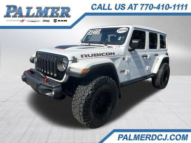 used 2020 Jeep Wrangler Unlimited car, priced at $44,991