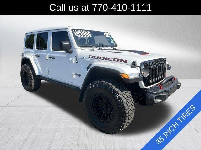 used 2020 Jeep Wrangler Unlimited car, priced at $44,991