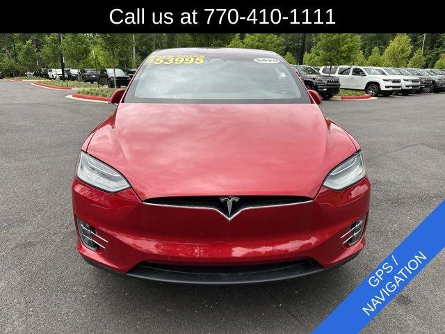 used 2020 Tesla Model X car, priced at $47,991
