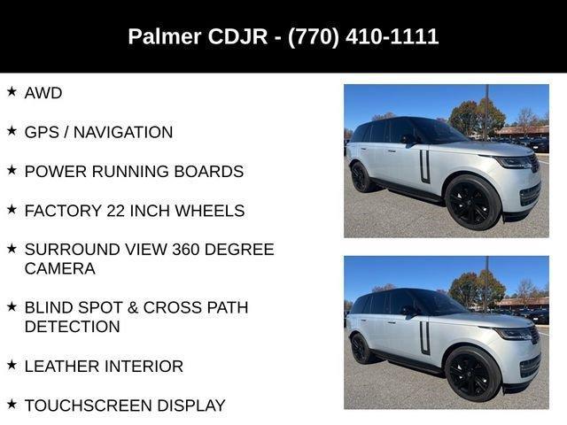 used 2023 Land Rover Range Rover car, priced at $111,991