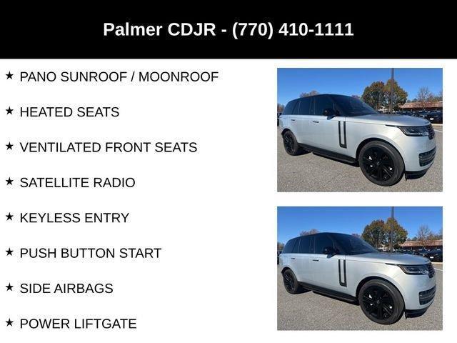 used 2023 Land Rover Range Rover car, priced at $111,991