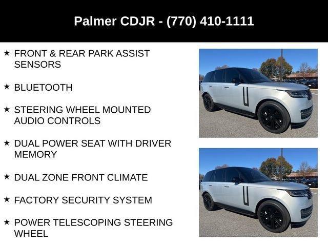 used 2023 Land Rover Range Rover car, priced at $111,991