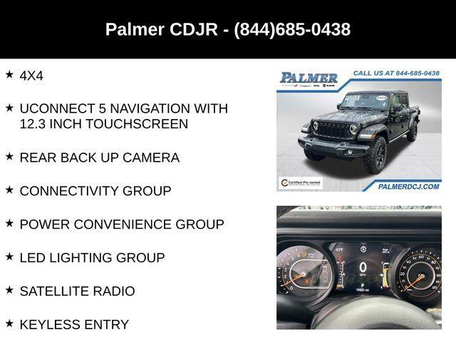 used 2024 Jeep Gladiator car, priced at $38,991