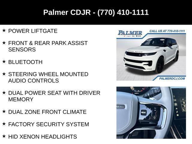 used 2024 Land Rover Range Rover Sport car, priced at $91,991