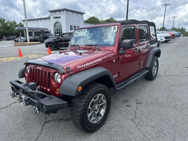 used 2013 Jeep Wrangler Unlimited car, priced at $18,991