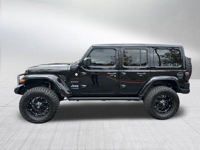 used 2021 Jeep Wrangler Unlimited 4xe car, priced at $38,991