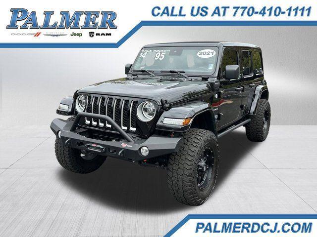 used 2021 Jeep Wrangler Unlimited 4xe car, priced at $38,991