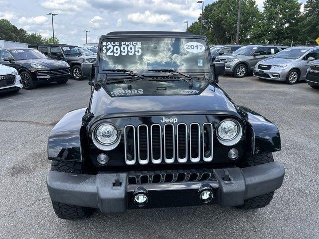 used 2017 Jeep Wrangler Unlimited car, priced at $27,991