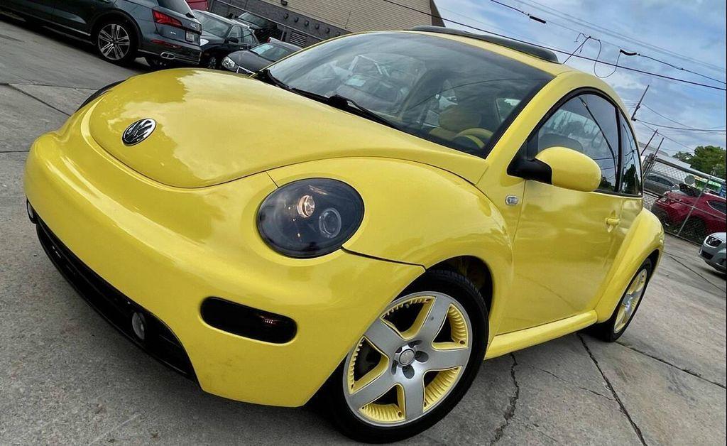 used 2002 Volkswagen New Beetle car, priced at $5,298