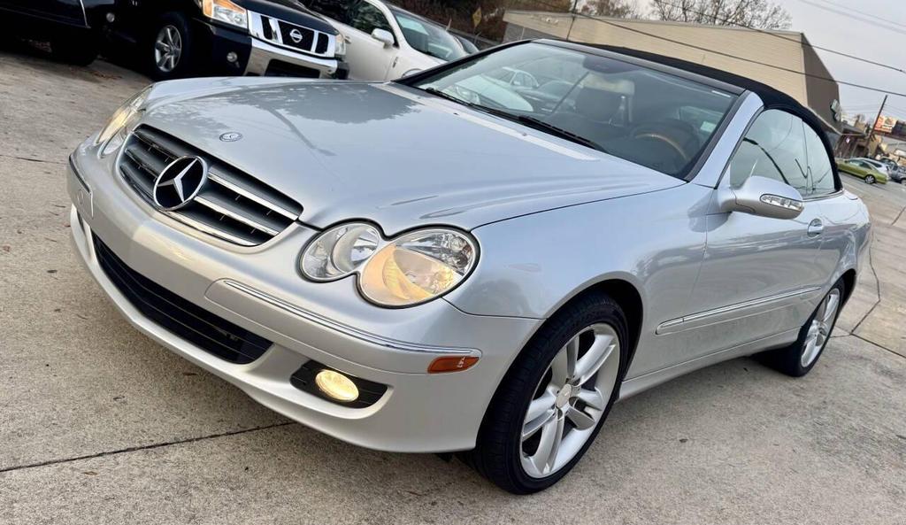 used 2008 Mercedes-Benz CLK-Class car, priced at $8,998