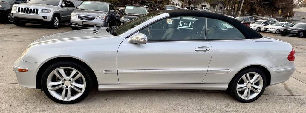 used 2008 Mercedes-Benz CLK-Class car, priced at $8,998