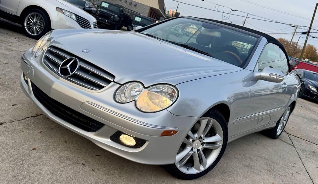 used 2008 Mercedes-Benz CLK-Class car, priced at $8,998