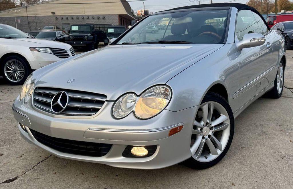 used 2008 Mercedes-Benz CLK-Class car, priced at $8,998