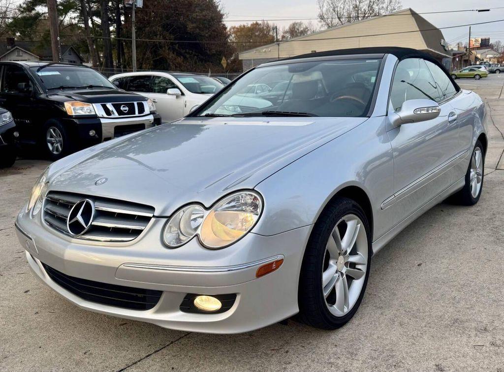 used 2008 Mercedes-Benz CLK-Class car, priced at $8,998