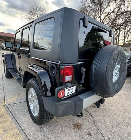 used 2009 Jeep Wrangler Unlimited car, priced at $12,998