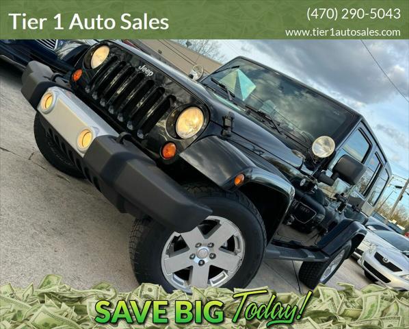 used 2009 Jeep Wrangler Unlimited car, priced at $12,998