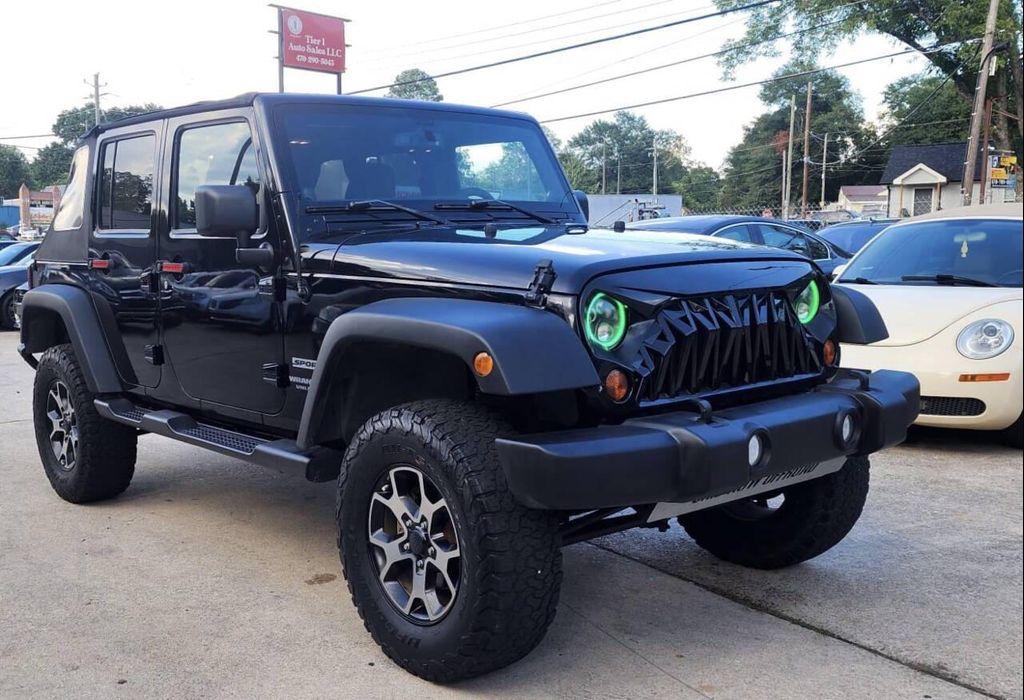 used 2013 Jeep Wrangler Unlimited car, priced at $14,798