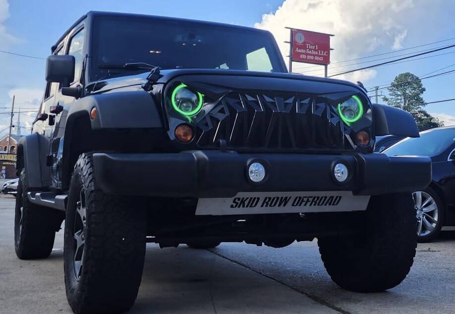 used 2013 Jeep Wrangler Unlimited car, priced at $14,798
