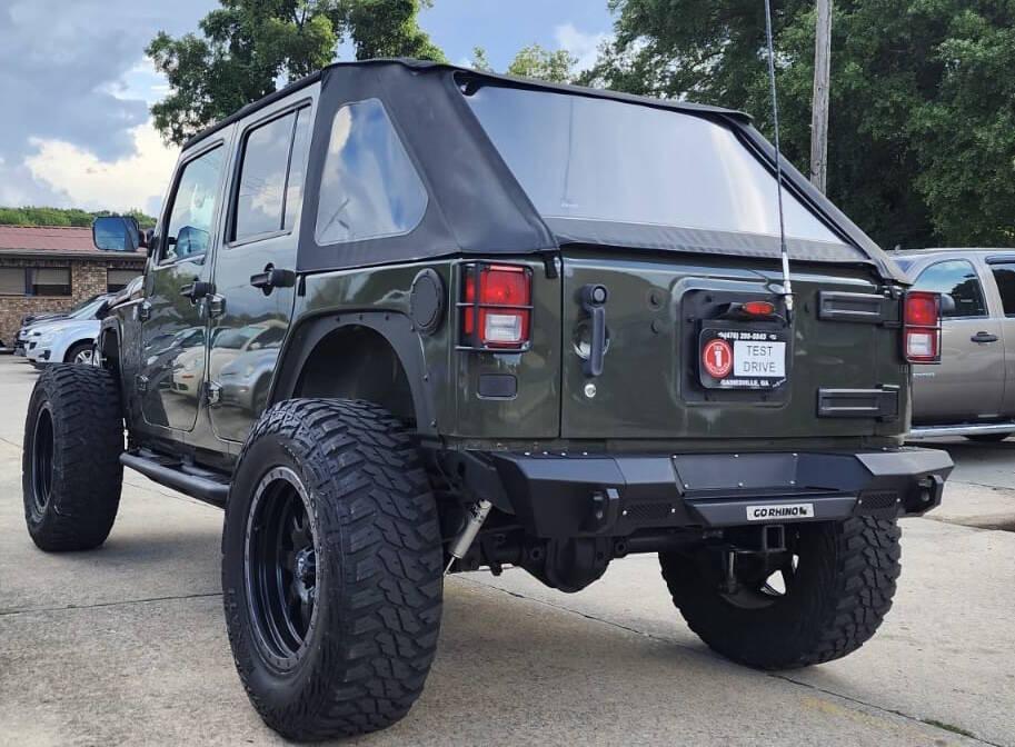 used 2015 Jeep Wrangler Unlimited car, priced at $18,498