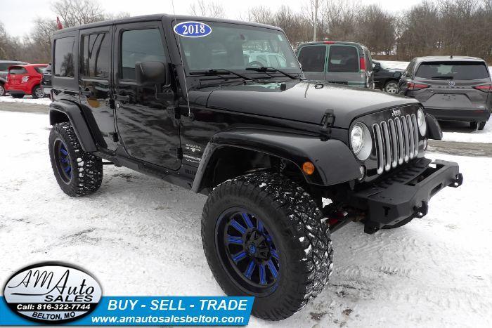 used 2018 Jeep Wrangler JK Unlimited car, priced at $21,284